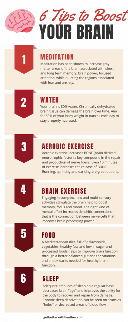 6 Tips To Boost Your Brain Power